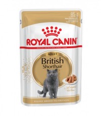 Royal Canin British Shorthair консервы для кошек британской породы 85 гр.